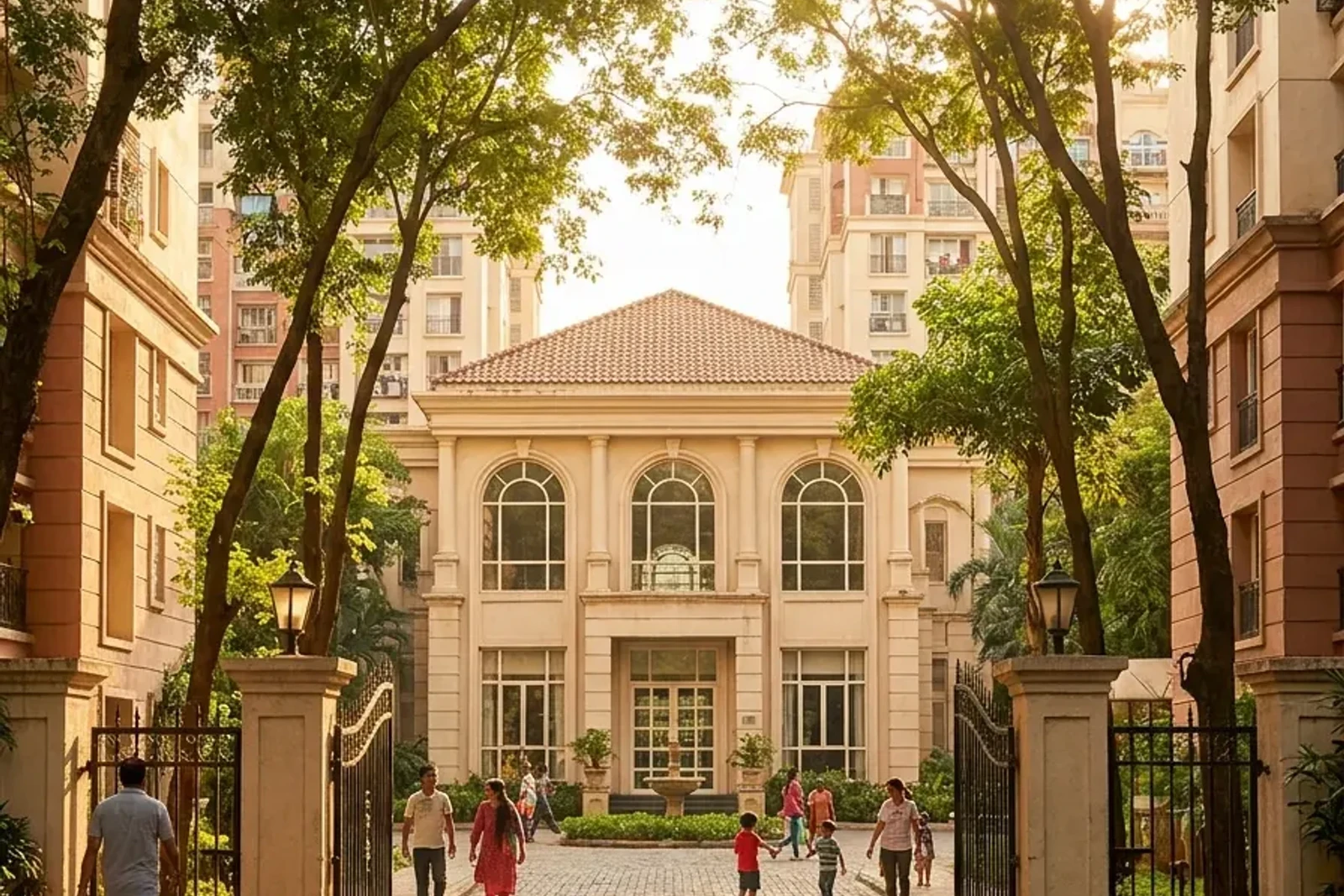Hiranandani Gardens residential skyline, Powai