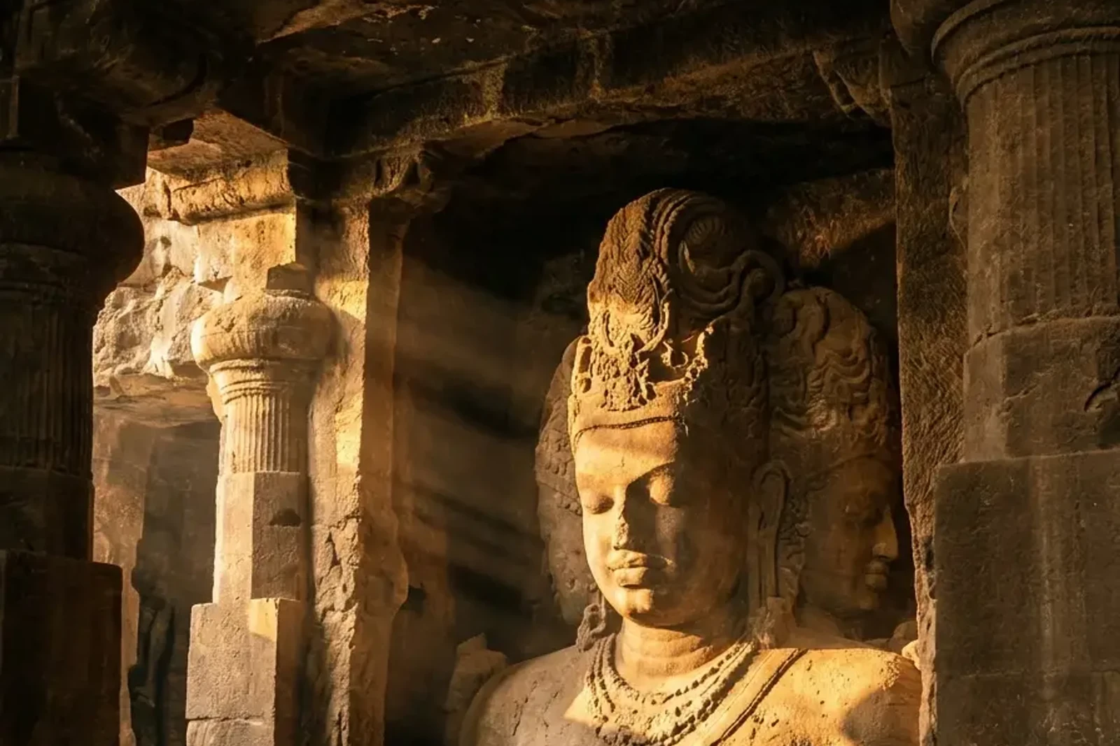 Elephanta Caves Trimurti UNESCO